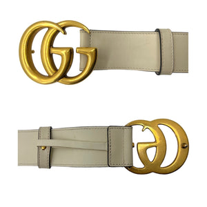 2015 Re Edition Wide Leather Belt in Black - Gucci