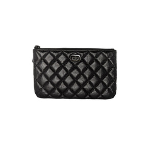 Chanel Micro Chocolate Bar Coco Mark Long Wallet 