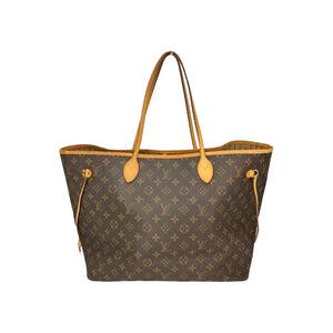 LOUIS VUITTON Monogram Neverfull MM GM Pochette 1280474