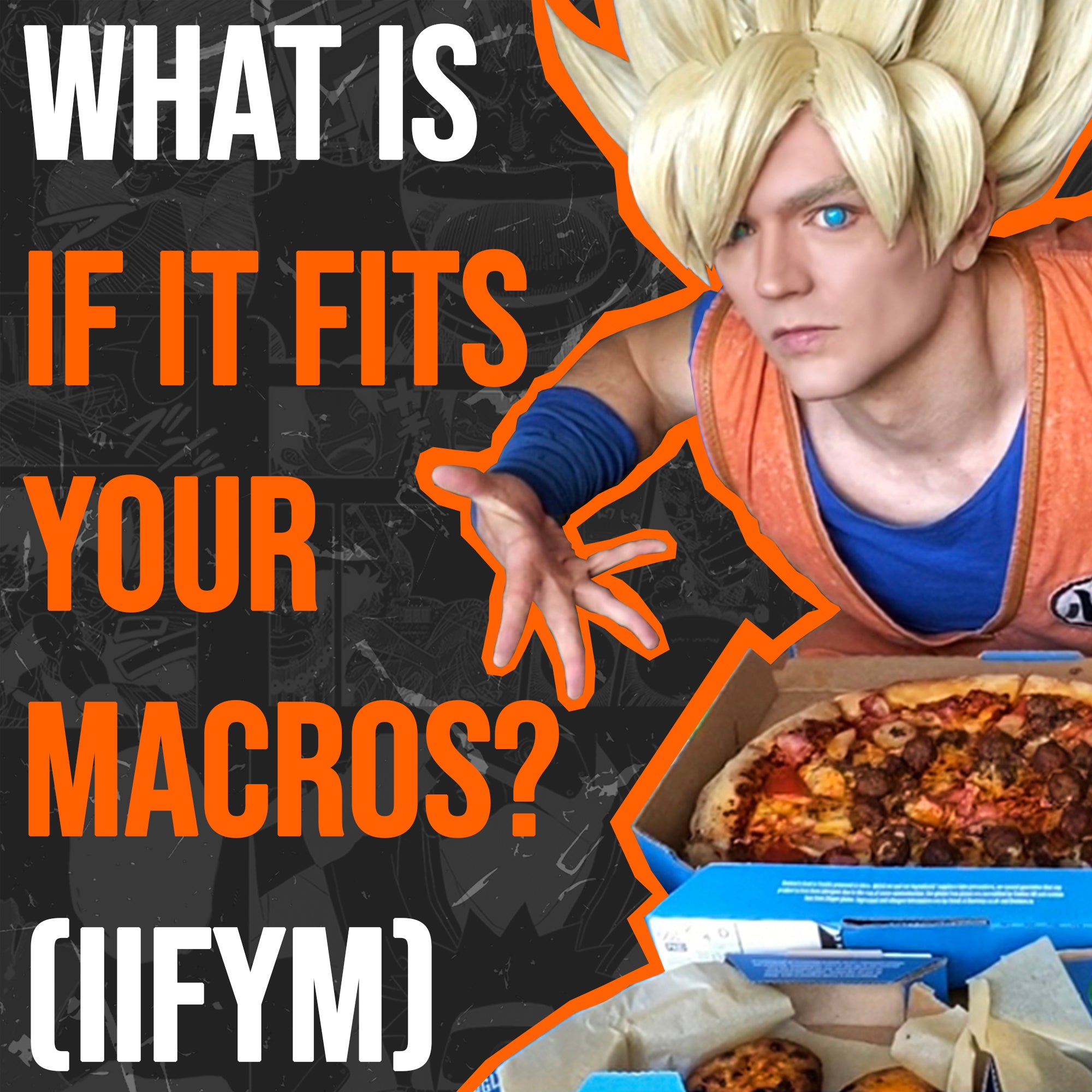 Goku cosplayer explains how to use if it fits your macros to get jacked