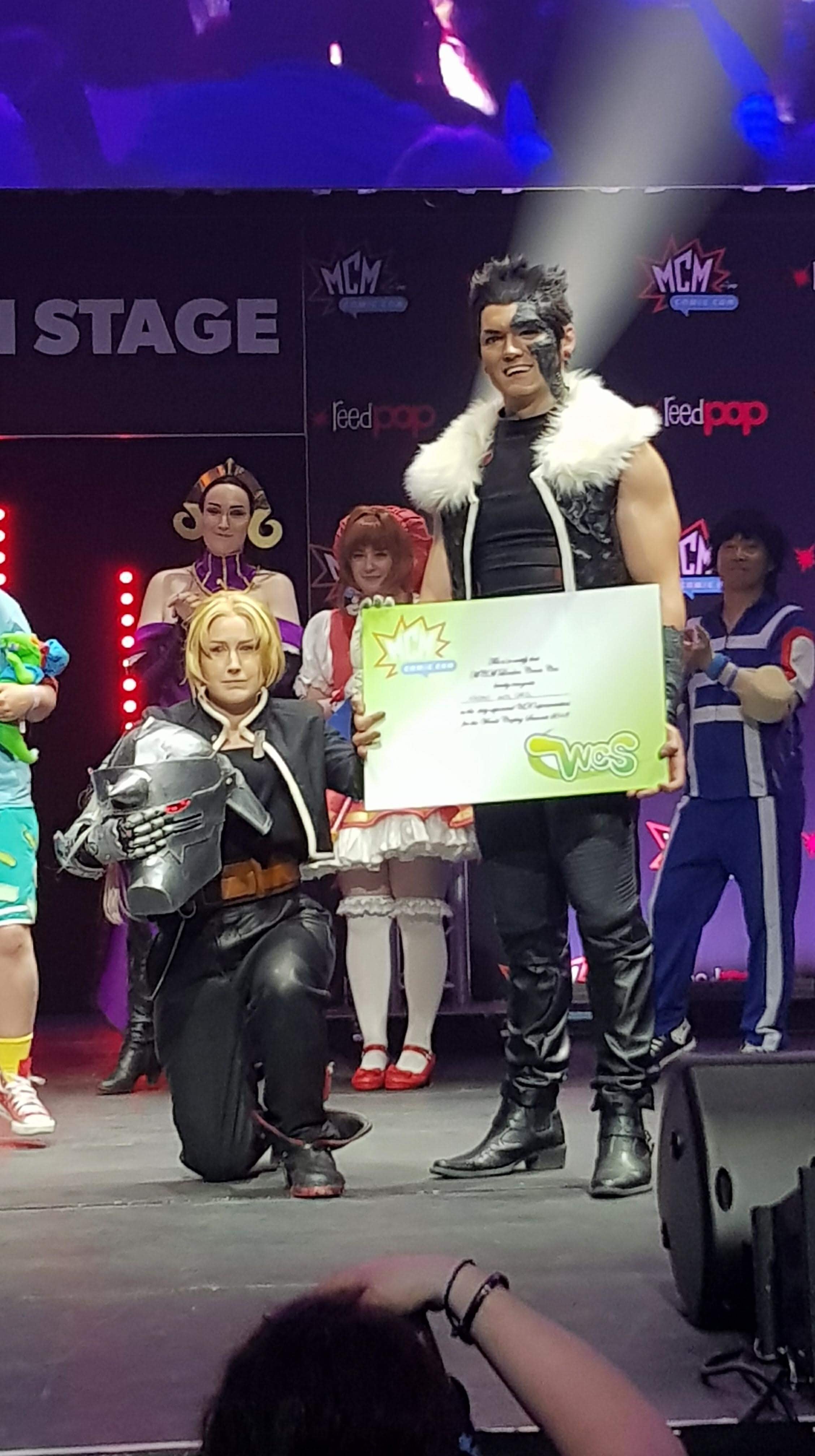 Edward Elric and Greed Cosplay From FullMetal Alchemist Winning The World Cosplay Summit 2018 Qualifier To Go To Japan