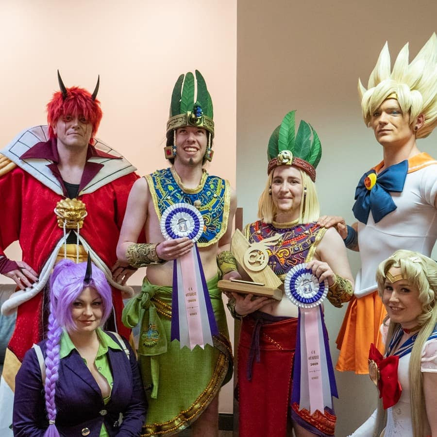 C4 Clara Cows Cosplay Cup Canada Otafest 2019 Judges and winners