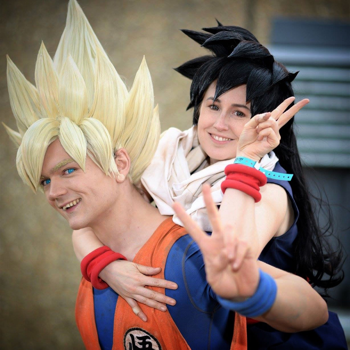 Goku and Gohan Cosplay From DragonBall Z Android Saga