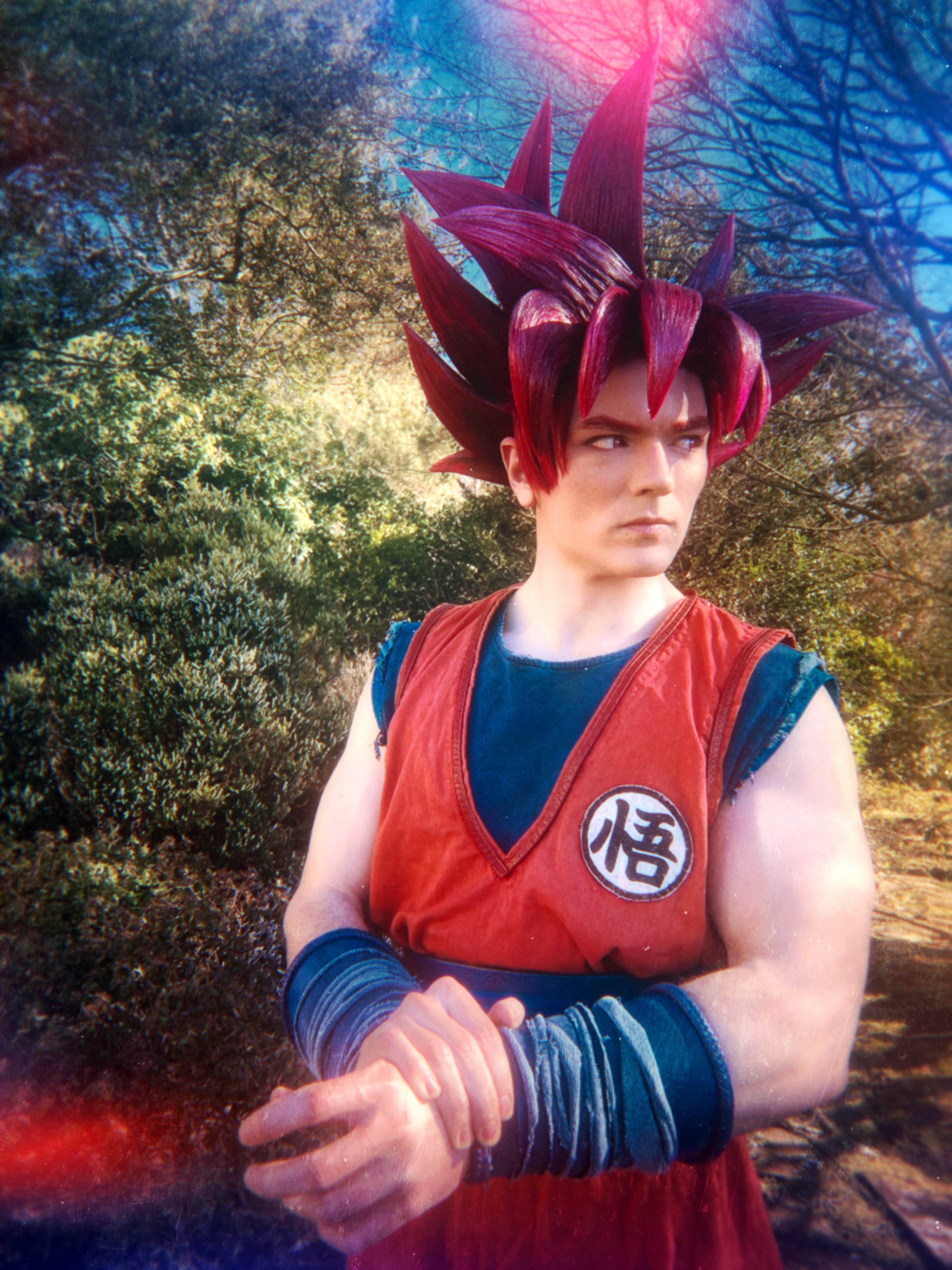 Dragon Ball Super Cosplay Shows Off Super Saiyan God Goku