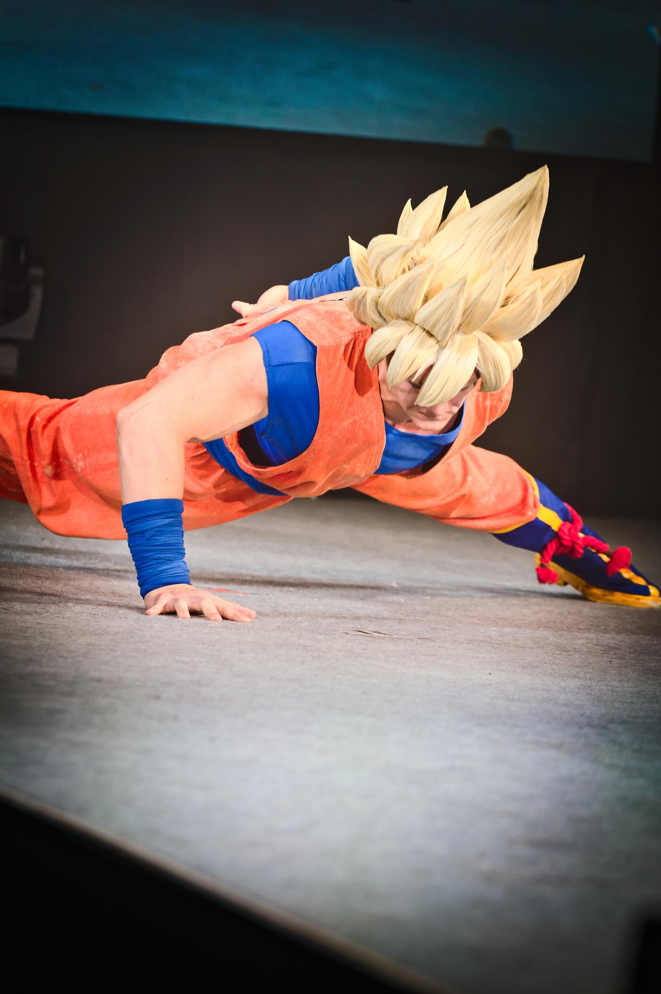 Goku cosplay from Dragon Ball Z