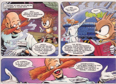 Dr Ovi Kintobor was friends with Sonic before he became Dr Robotnik