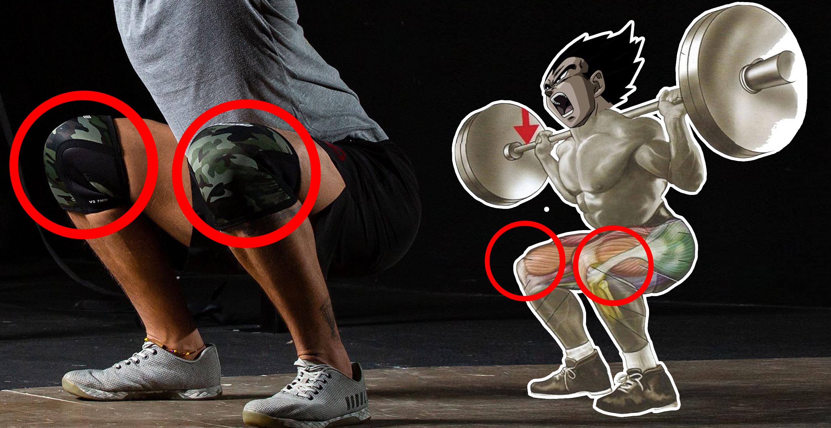 The benefits of using squat sleeves, lift like a Saiyan 