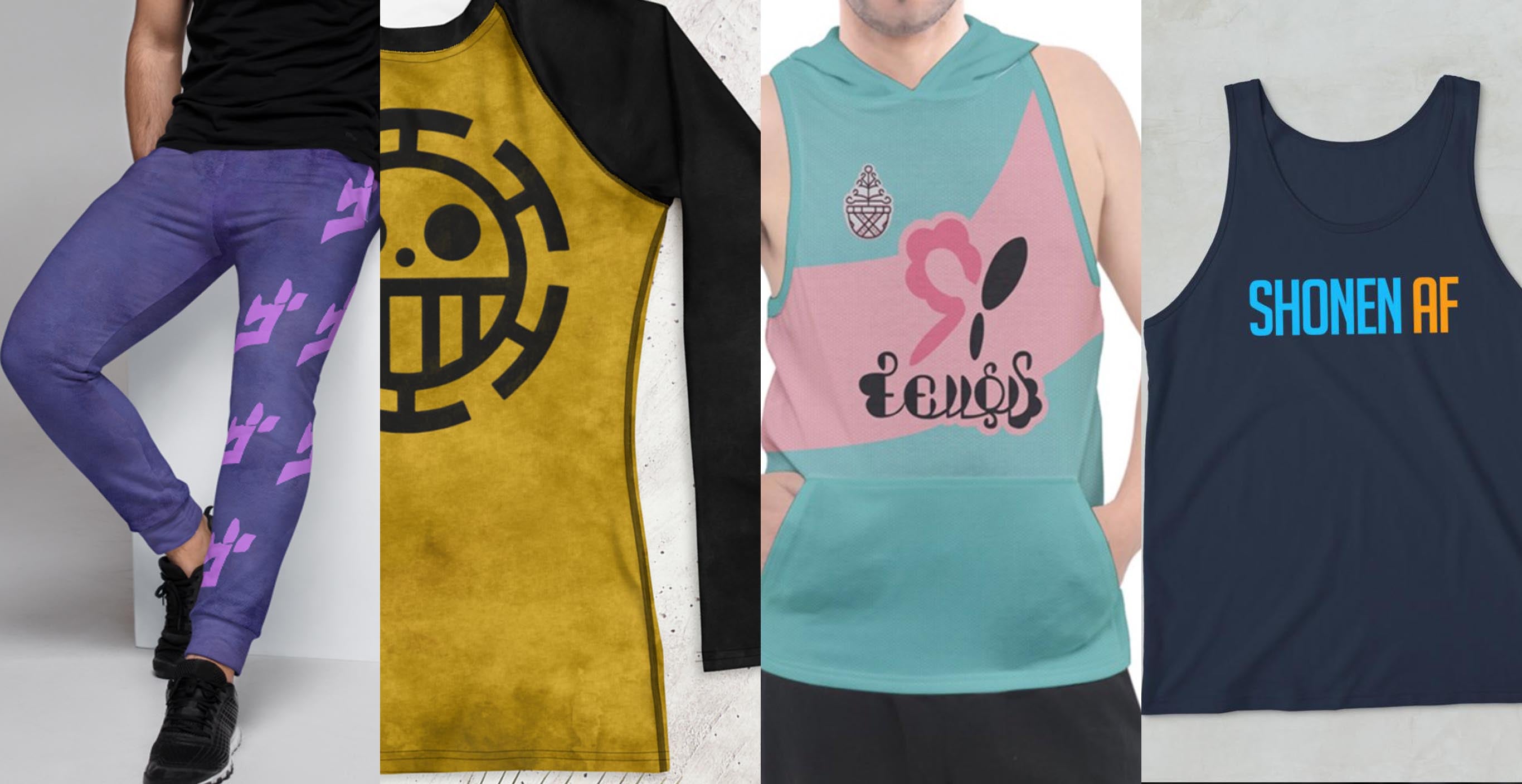 anime gym clothes for bodybuilders and cosplayers