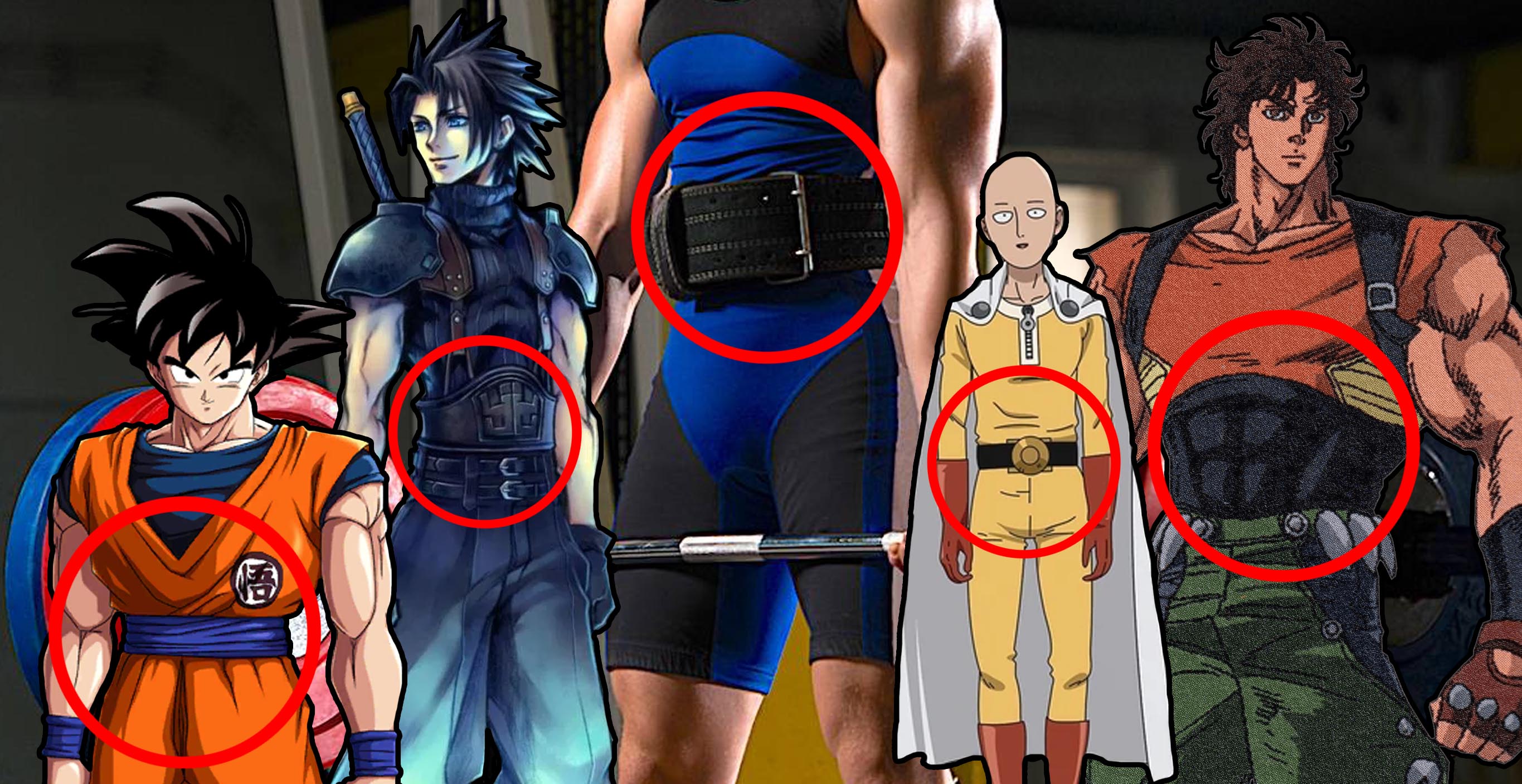 Why belts make you stronger when lifting; why strong anime characters wear belts