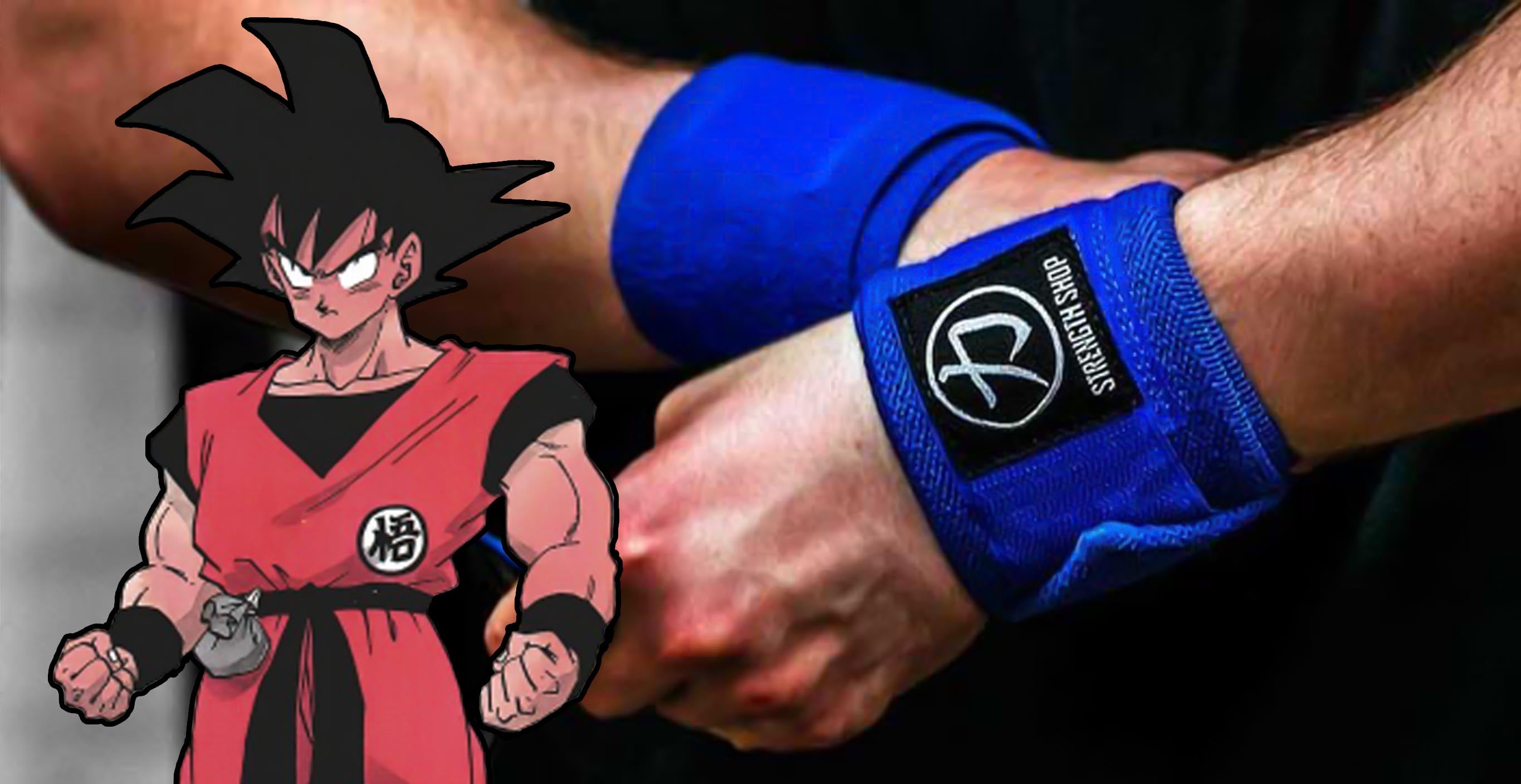 Wrist wraps are important if you want a body like goku 