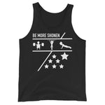 BE MORE SHONEN VEST - Anime Inspired Gym Workout Tank For Weebs That Lift