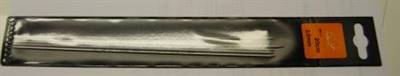Strikkepinner 2,0 mm. 5 stk, 20cm lengde