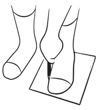 Measure your foot-MERRIMIUM