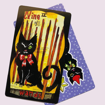 Dame Darcy Witchy Cat Tarot with magnetic keepsake box — TarotArts