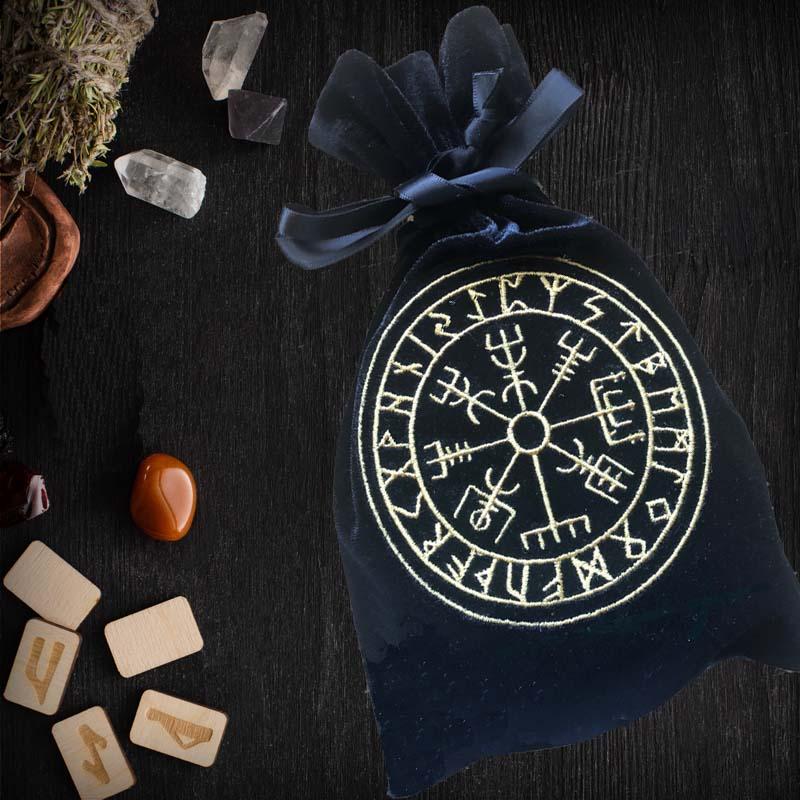 Vegvisir Rune Pouch Bag