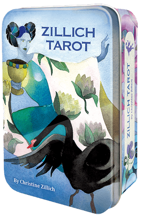 Zillich Tarot in a Tin Tarot Deck