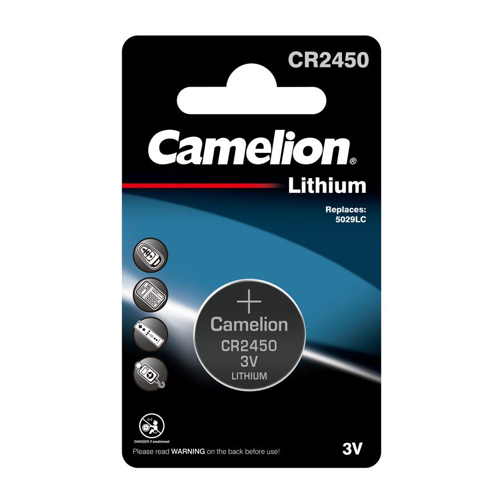 Camelion CR2450 3V Lithium Coin Cell Battery 4 Pack – Batteries 4 Stores