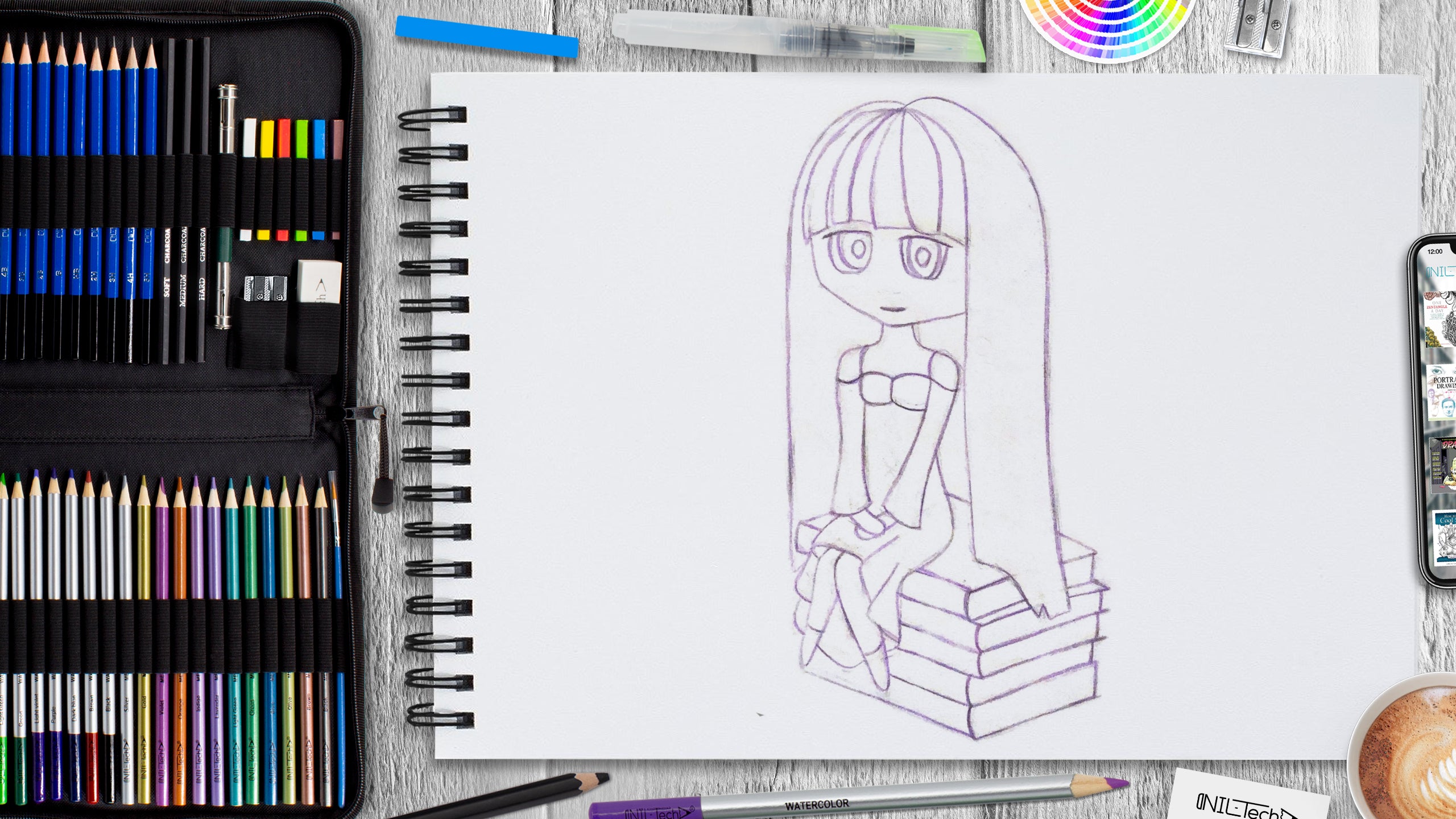 Teach you how to draw anime online by Joesketch