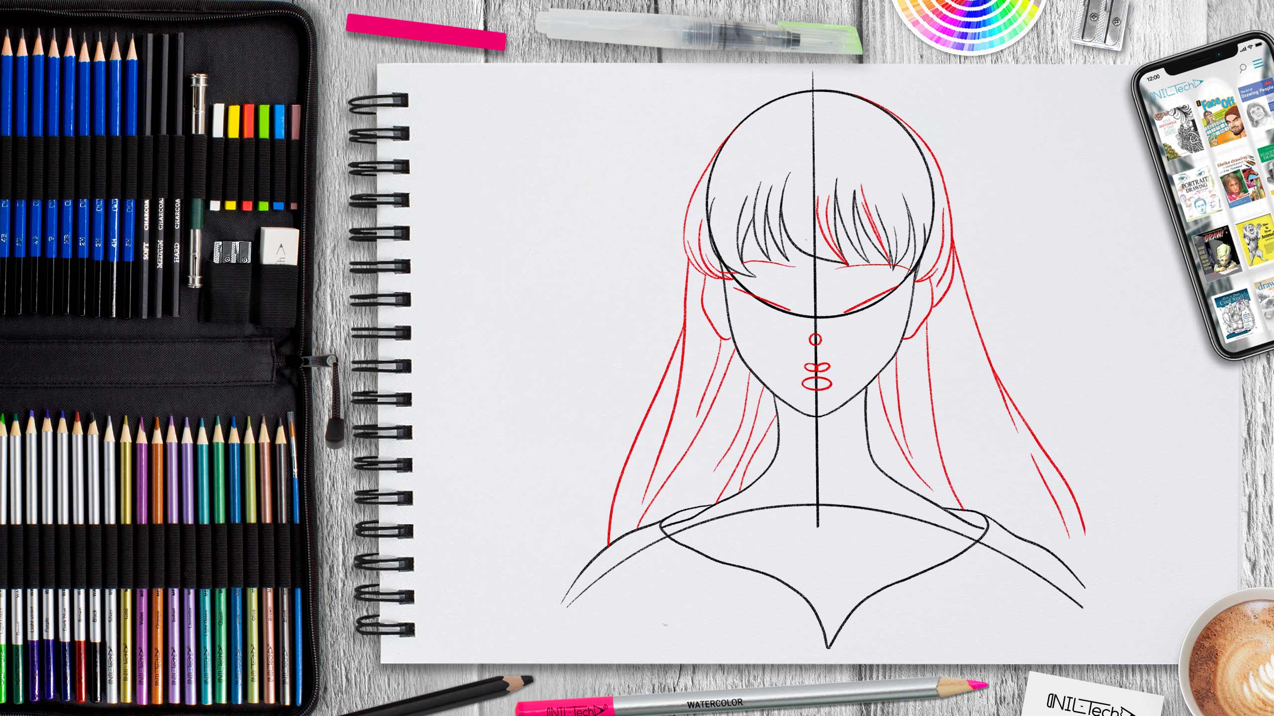 Anime Drawing Pencil  Etsy