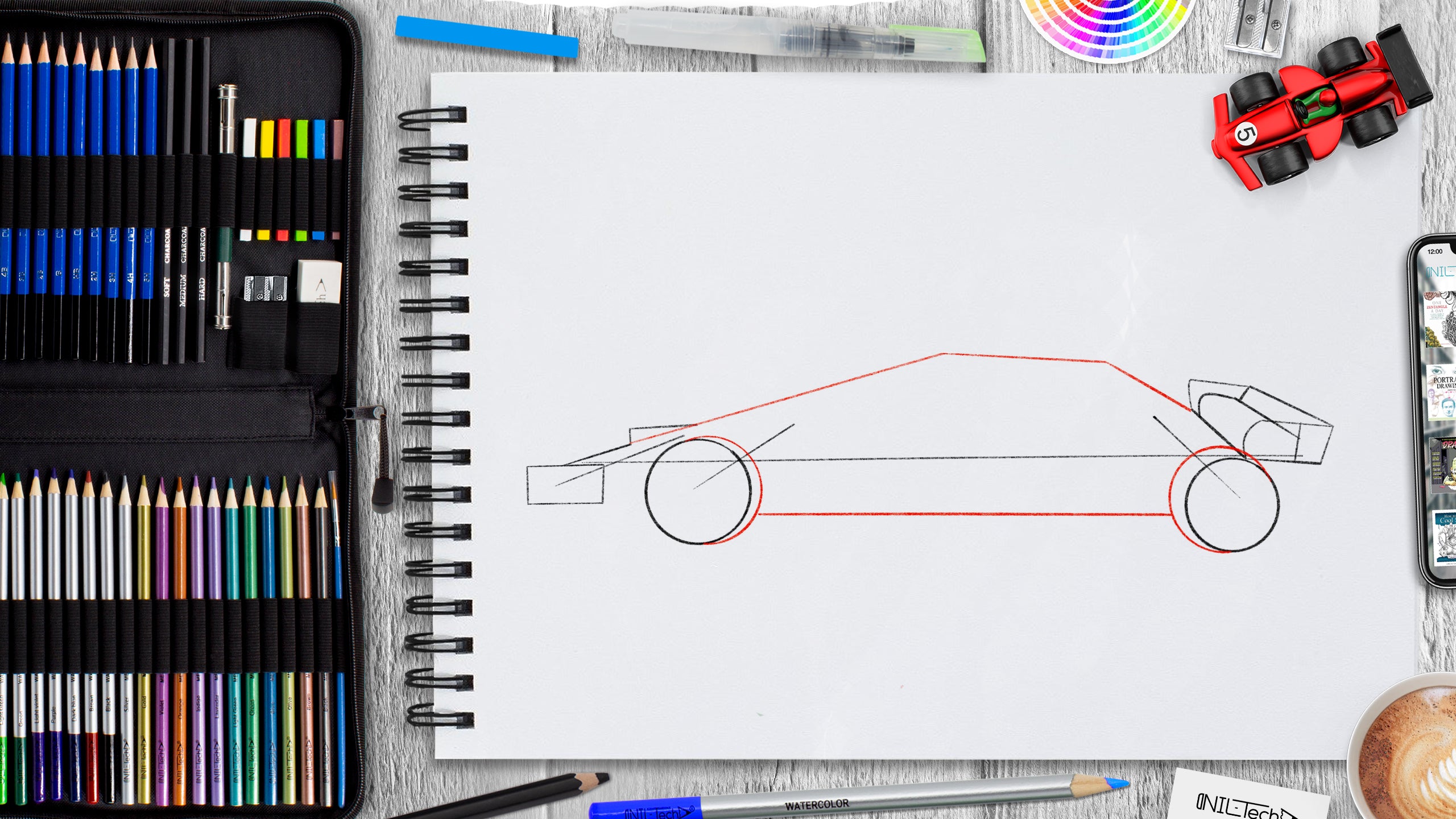 Car Sketch Drawing Stock Illustration - Download Image Now - Car, Sketch,  Drawing - Activity - iStock