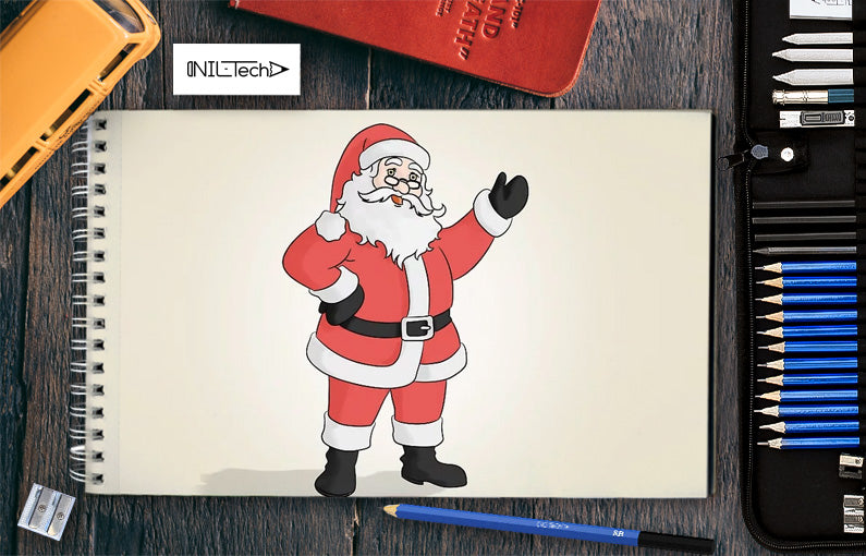 How To Draw Santa Claus Step By Step Shop Nil Tech