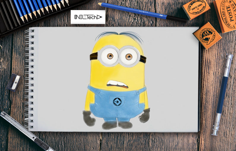 How to Draw Tim the Minion from Despicable Me with Easy Step by Step Drawing  Tutorial  How to Draw Step by Step Drawing Tutorials