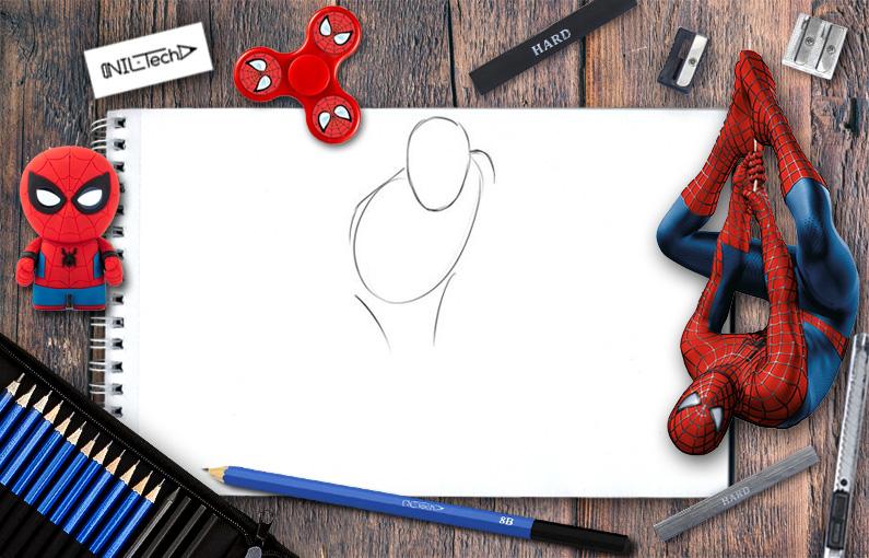 spiderman drawings for kids