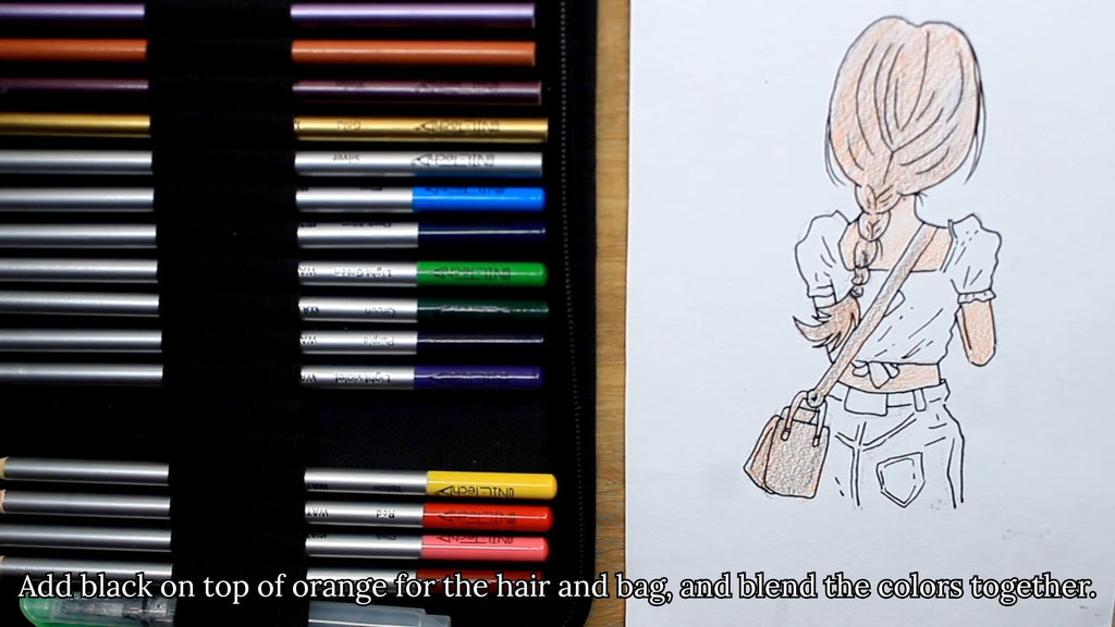 ANIME with Posca Markers on NIL Black Sketchpad: AMAZING! [Video