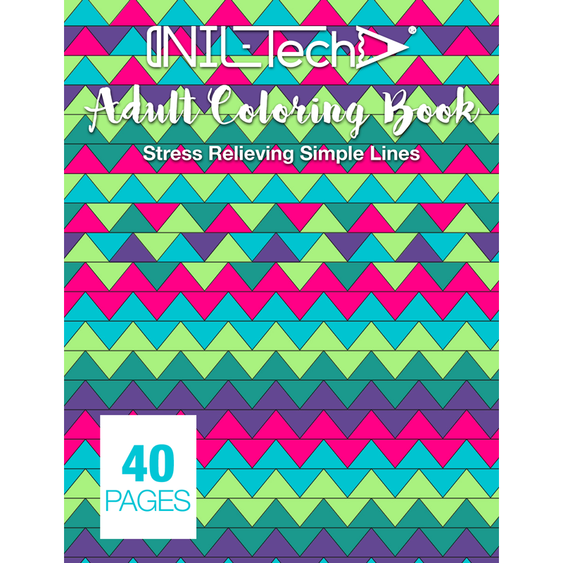 Coloring Books For Adults Volume 3: 40 Stress Relieving And Relaxing Patterns [Book]