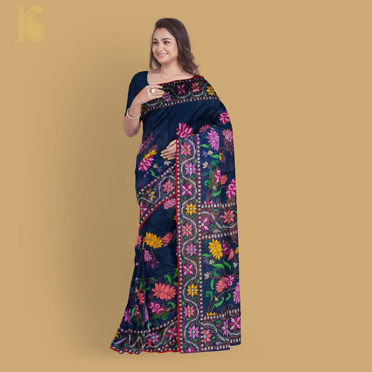 New Arrivals - Block Printed Mul Cotton Saree by Chidiyaa | Cotton saree  designs, Block print saree, Indian saree blouses designs