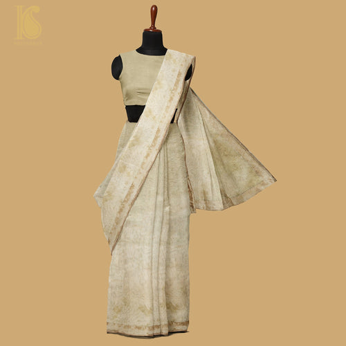 Pure Tissue Silk Handwoven Banarasi Saree - Khinkhwab