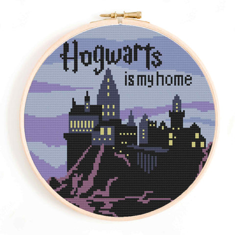 Harry Potter Birth Announcement Cross Stitch Pattern