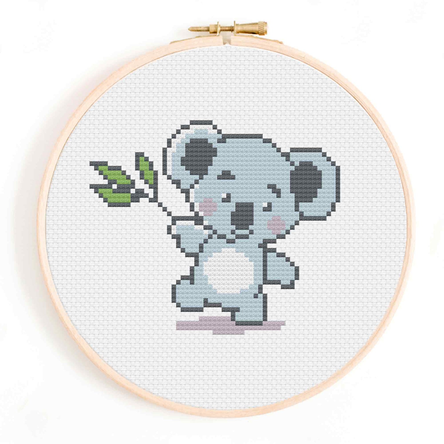 Little Koala Cross Stitch Pattern – Happy Sloth Patterns