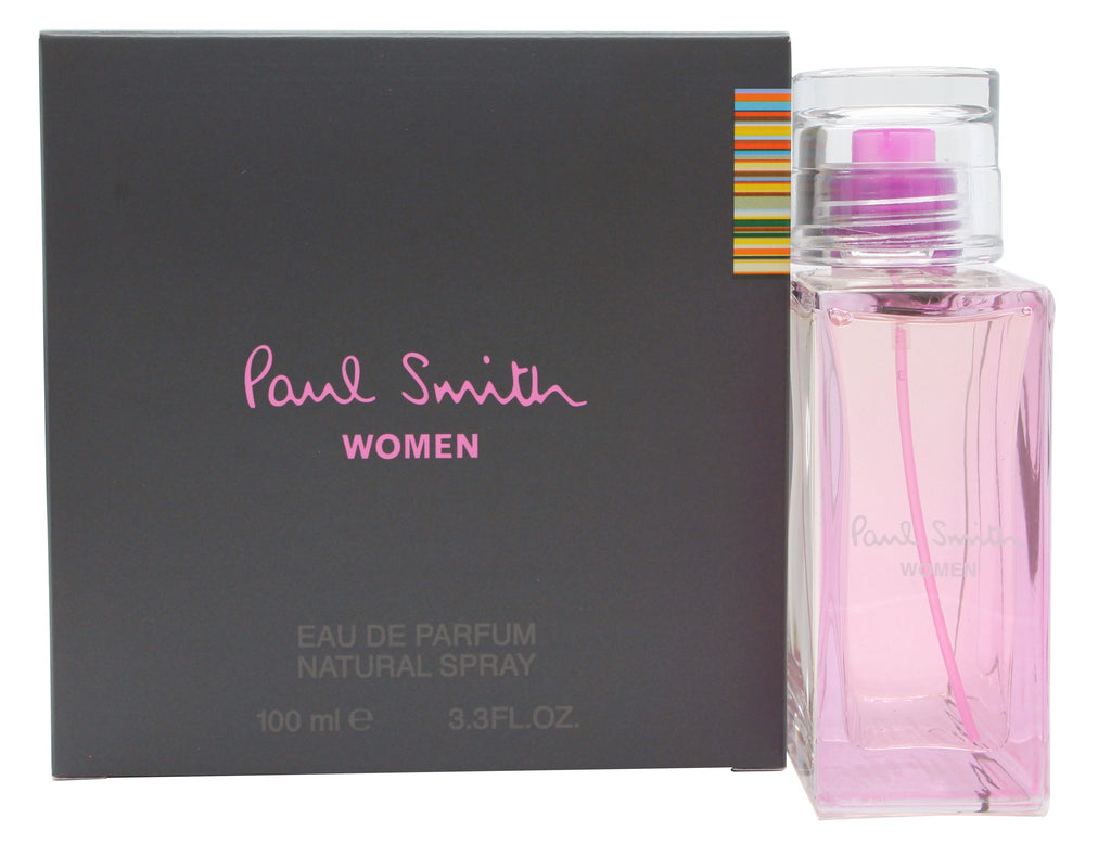 Woman eau de parfum. Paul Smith Parfums complimentary Gift Shoulder Bag. Paul Smith Parfums complimentary Gift Messenger Bag.