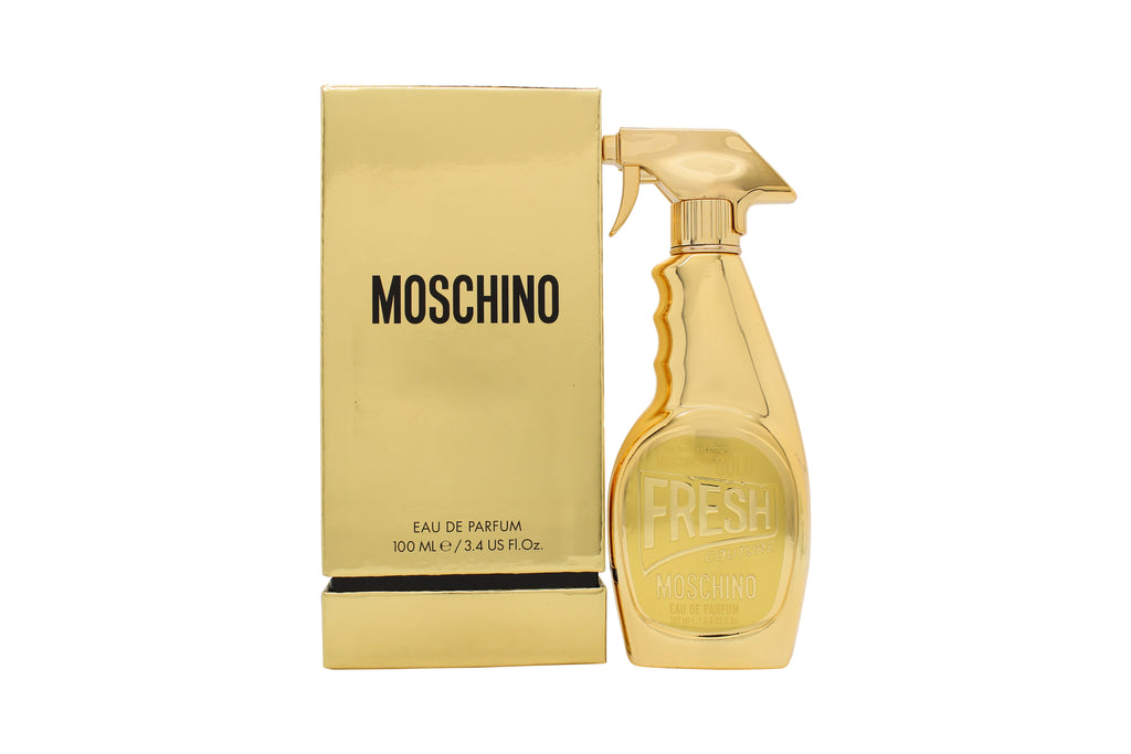 Golden fresh. Moschino Gold Fresh Couture. Moschino Fresh Gold. Moschino духи золотые. Moschino Fresh Gold Couture Lady Test 100ml EDP.