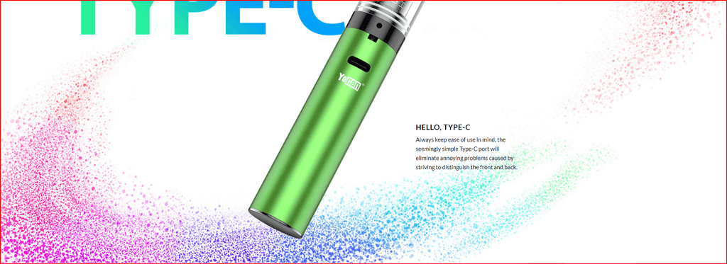 10 Yocan - Orbit Wax Vape Pen Type C Charging