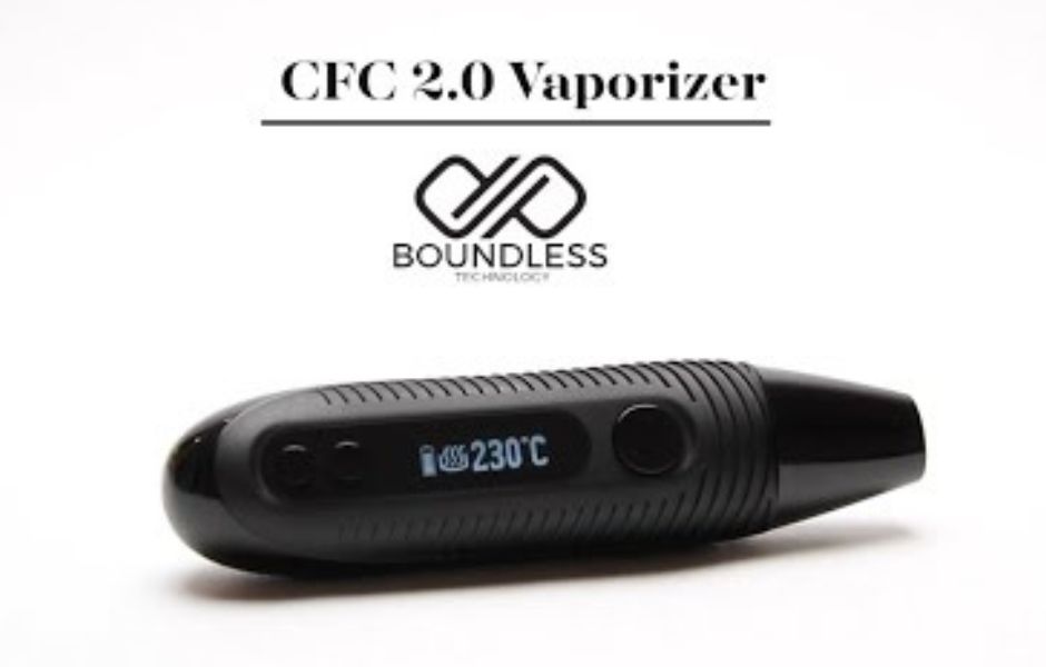 1 Boundless - CFC 2.0 Version for Dry Herb on KING's Pipe New Vape for Ground Material