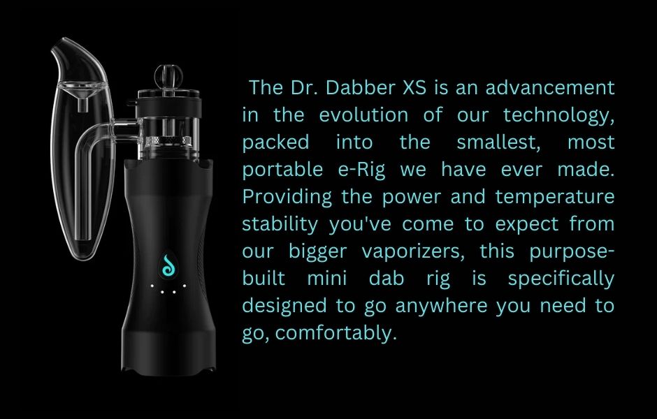 1 Dr. Dabber XS Electric Dab Rig for KING's Pipe Session Anytime and Anywhere Travel-friendly