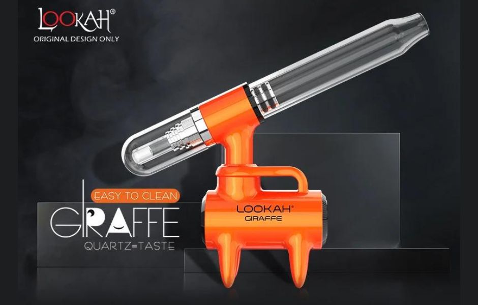 1 Lookah Giraffe Electric Nectar Collector on KING's Pipe Potent and Thick Vapors