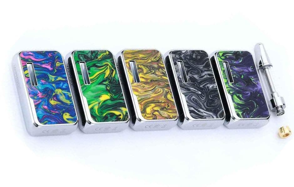 1 VAPMOD Dragoo Cart 510 Battery for KING's Pipe Different Swirling Colors and Variants