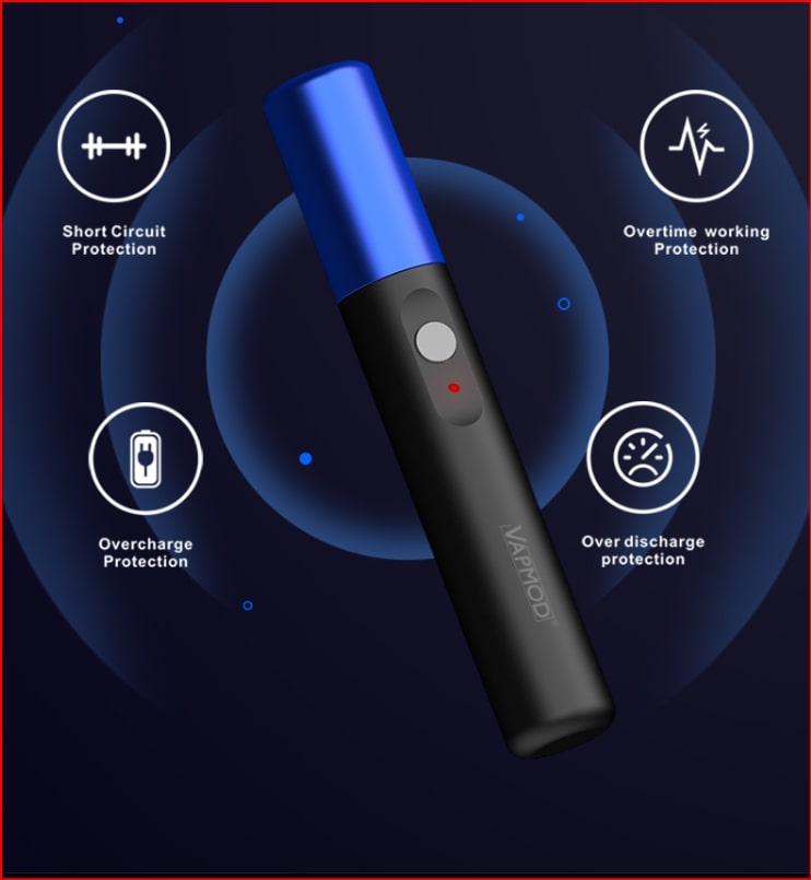 1 VAPMOD XTUBE Pro 510 Battery Specifications