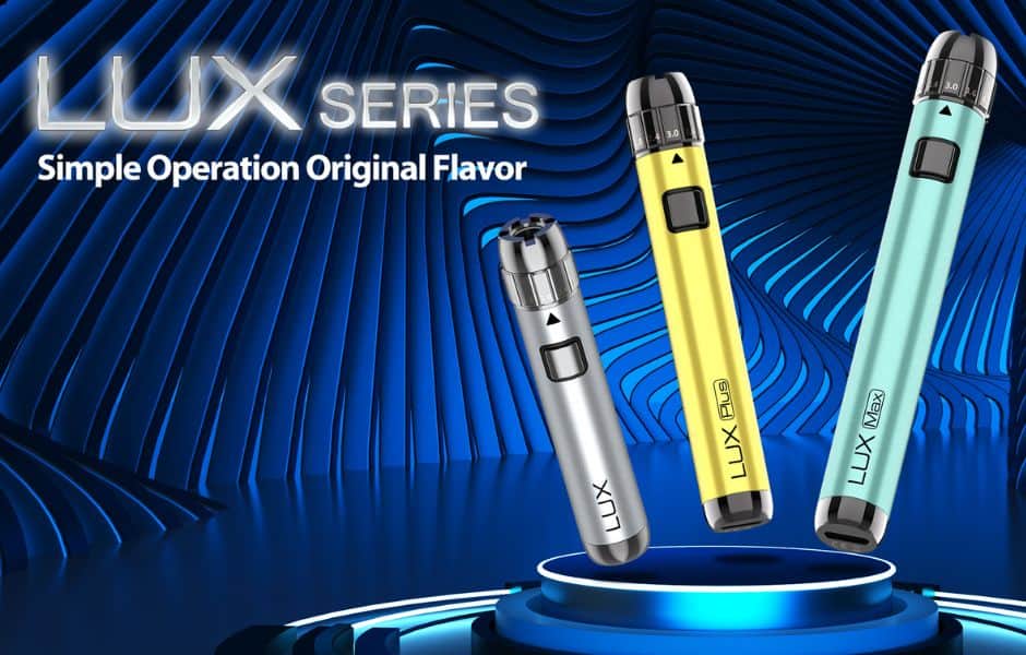 1 Yocan LUX Family 510 Threaded Vape Pen Battery New Variants for KING's Pipe Easy to Use and operate