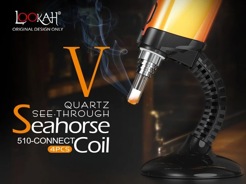 1 Lookah Seahorse 510 Coil V (Pack of 4) 510 Connect Coil