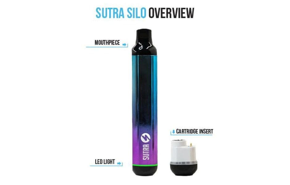 2 Sutra Vape - Silo Vape Battery on KING's Pipe Parts