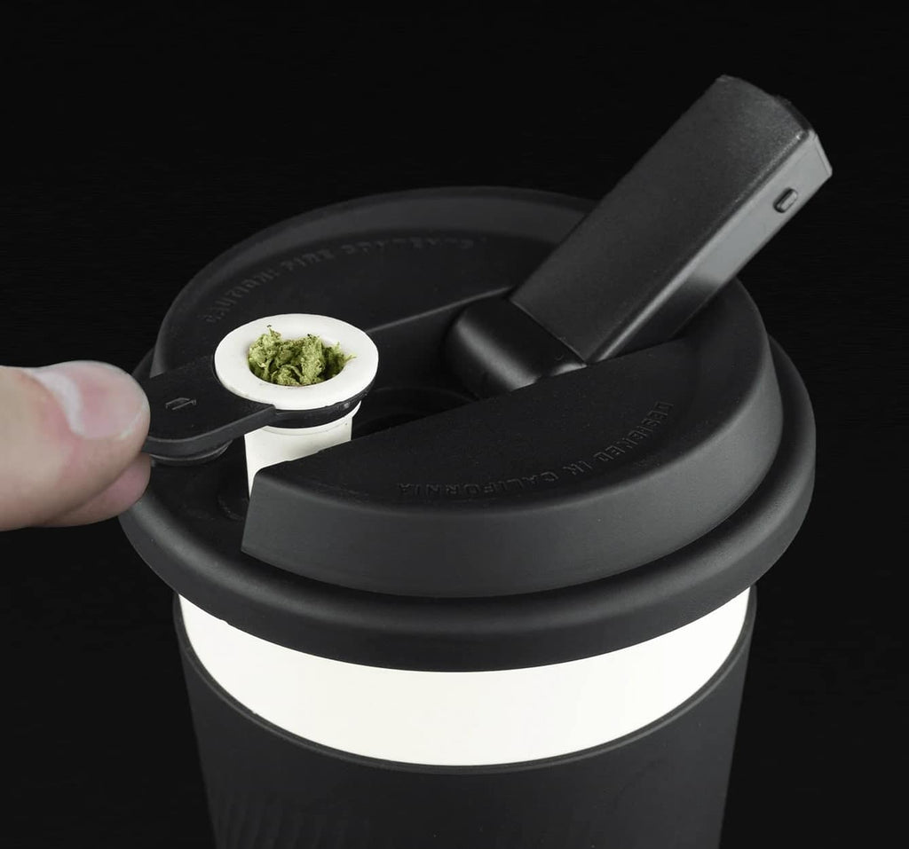 2 Puffco Cupsy Coffee Cup Water Pipe Instructions Place Bowl in Ready Spot
