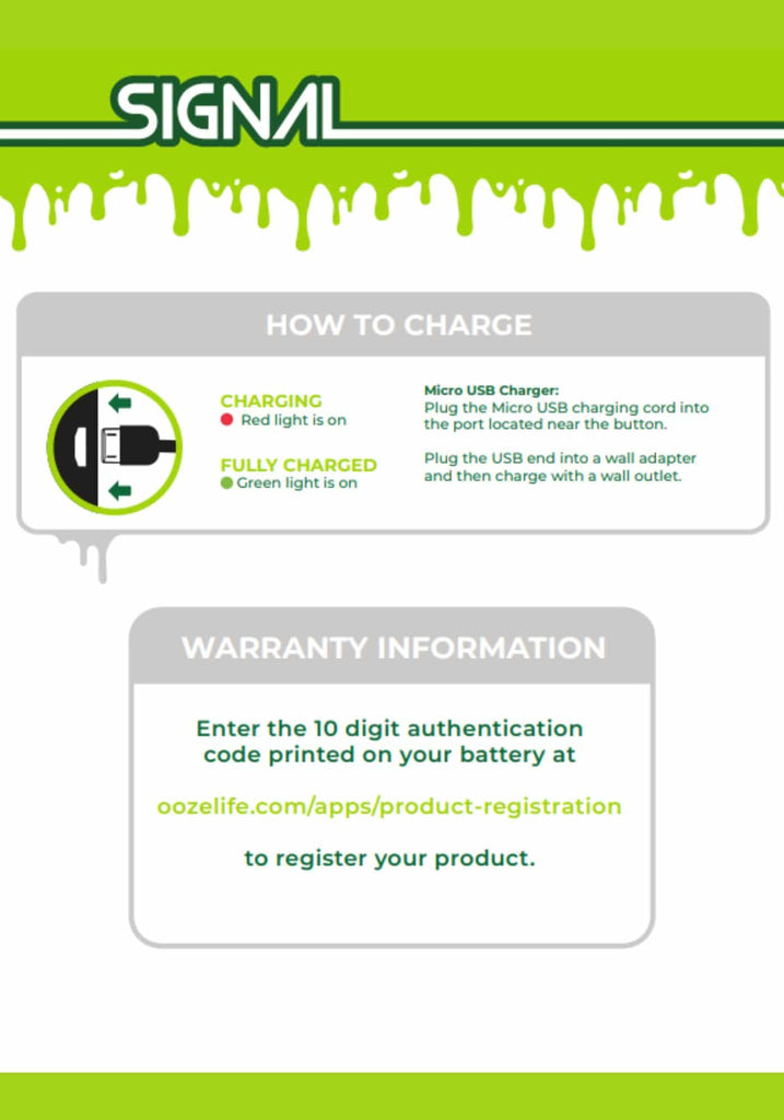 3 OOZE Signal Wax Dab Pen on KING Pipe How to File a Warranty