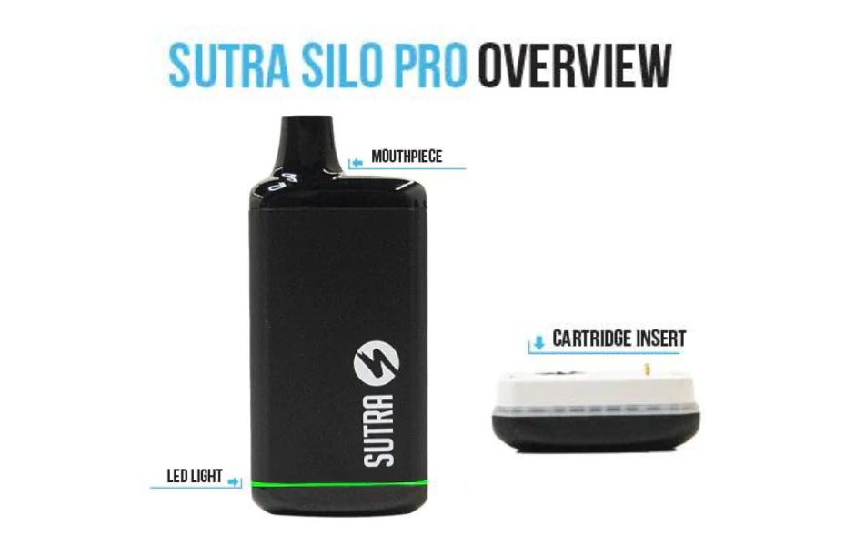 3 Sutra Vape - Silo Pro Version Vape Battery for KING's Pipe Overview