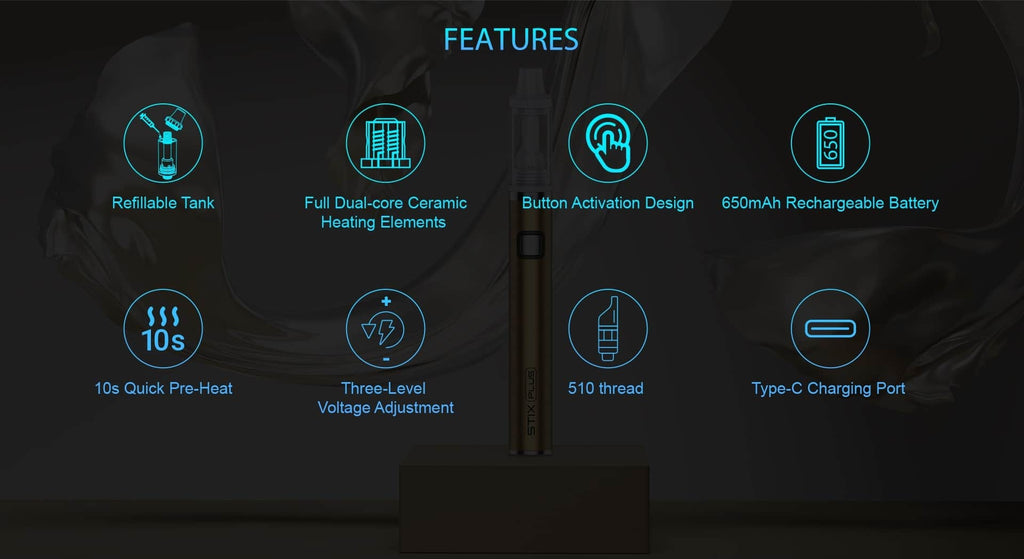 3 Yocan STIX Plus Specifications