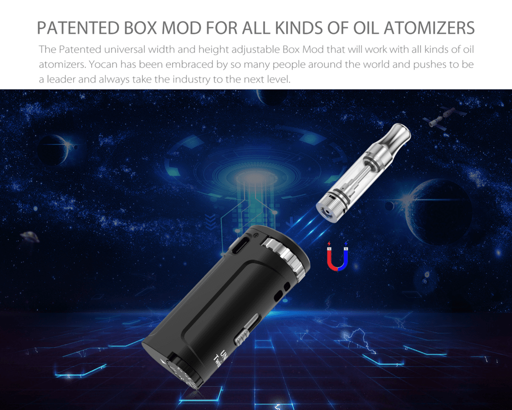 Yocan - UNI Twist Vaporizer Patented Box MOD