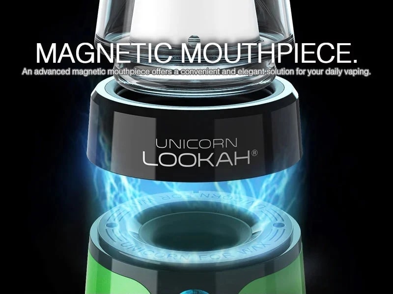 Lookah Unicorn Portable e-Dab Rig Magnetic Mouthpiece